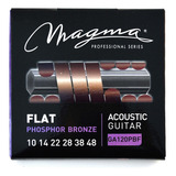 Cuerdas Magma Flat 010 P/ Guitarra Acustica