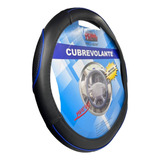 Funda Cubre Volante Camión Universal 41cm A 43cm Negro Azul