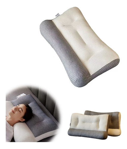 Almohada Antitracción Cervical Ergonómica Que Ayuda A Dormir