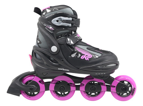 Patines En Línea Moody Tif Black Pink