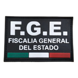 Parche Insignia Táctico Pvc Fge Fiscalía General Estado 