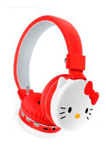 Audífono De Diadema Inalámbricos Hello Kitty Ajustables