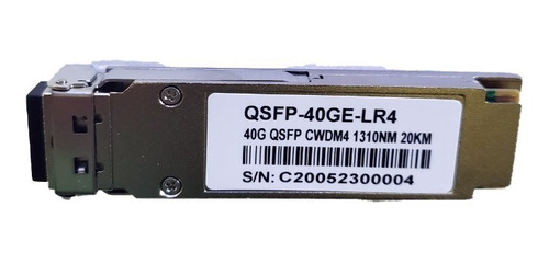 Gbic Qsfp Qsfp-40ge-lr4 Cisco Huawei 1310nm 40gb 20km Lc