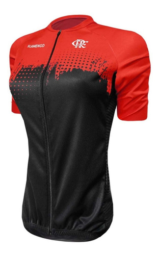 Camisa De Ciclismo Do Flamengo Feminina Nação Barbedo 