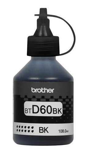 Bote Tinta Brother Bt D60 Bk Negro T220 T226 T310 T420w