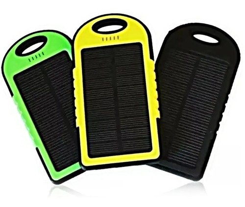 Powerbank Cargador Bateria Panel Solar 5000 Mah Portátil