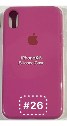 Funda De Silicona Case Para iPhone XR