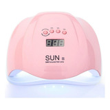 Cabine Uv Led Sun X 54 W Gel Unha 36 Led Estufa Bivolt Cor R