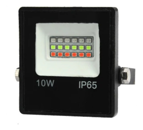 Reflector Led 10w Ultra Brillante Color Rgb Incluye Control