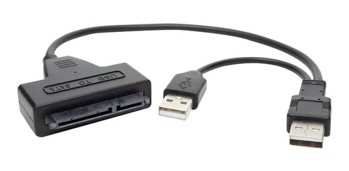 Cabo Sata Usb Para Hds 2.5 Externo Sata X Usb Duplo!!!