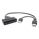 Cabo Sata Usb Para Hds 2.5 Externo Sata X Usb Duplo!!!