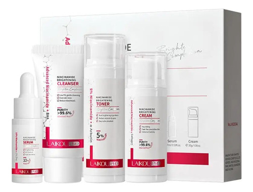 Set De 4 Limpiadores, Crema Y Sérum Facial Care Eye Skin