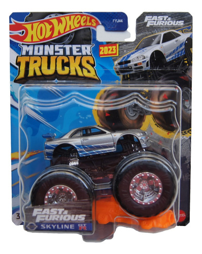 Hotwheels Monster Trucks 2023 - Nissan Skyline Gtr