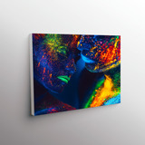 Cuadro Decorativo Dancing Fluorescent 60 Cm X 40 Cm