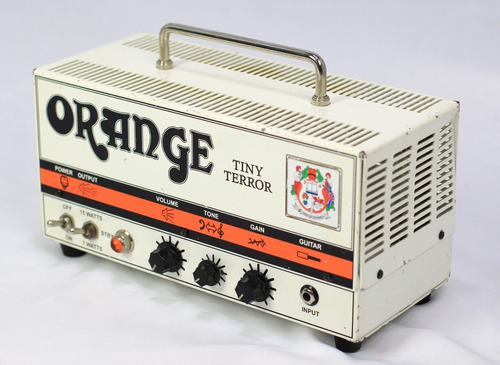 Orange Tiny Terror 15-watt Tube Head