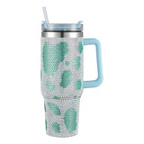 Diamond Nuevo Taza Térmica Straw Cupde Acero Inoxidable