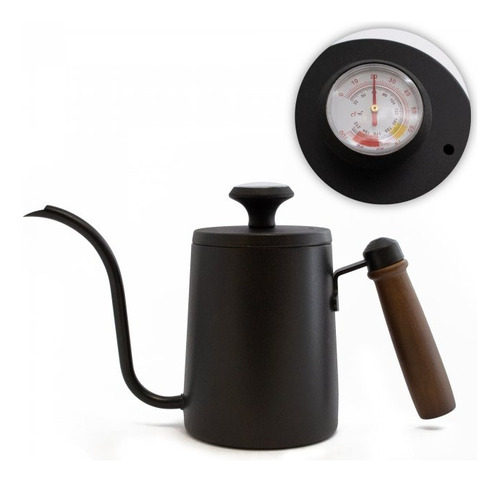 Pava Barista 600 Cc Para Cafe Acero Inox + Termometro