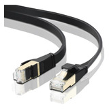 Cable Red Plano Categoria 8 Cat8 Rj45 Ethernet 5m 40gbps