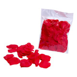 400 Pétalos De Rosa Artificial Rojo Amor 