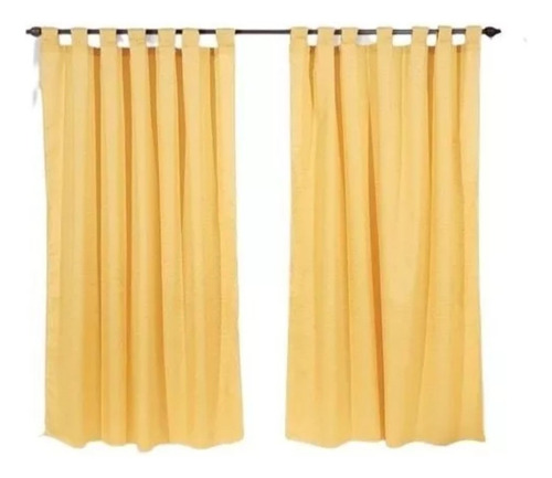 Juego De Cortinas 2 Paños Variedad Colores Precio Mayorista