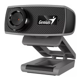 Cámara Webcam Genius Facecam 1000x Full Hd Color Negro