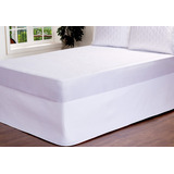 Saia Para Cama Box Colchobox Matelassado Queen Branco