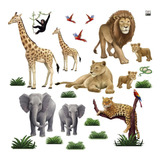 Vinilos Decorativos Create-a-mural: Jungle Animal Par Vpd9