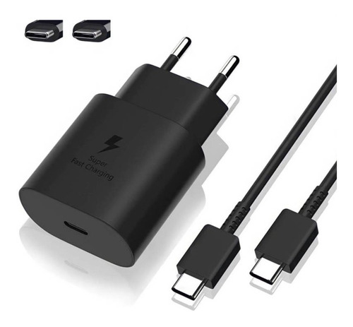 Cargador Samsung 45w S22 Ultra Original 45w + Cable Usb C