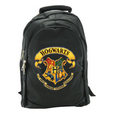 Morral Harry Potter Hogwarts Black Maleta Bolso De Espalda