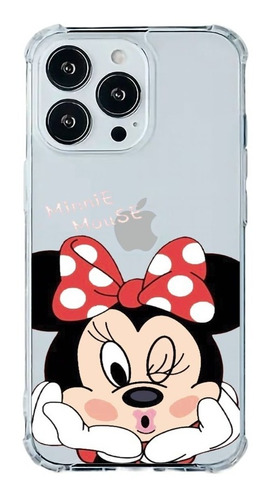 Case Funda Protector De Minnie Mouse Para Apple iPhone 14