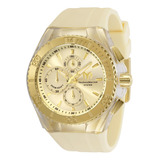 Technomarine Mens Tm-cruise Star Reloj Amarillo De Cuarzo Co