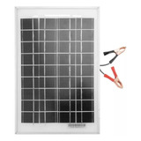 Panel Solar De 10 Watt, 18 Voltios, 0,55a Alto 35cm Ancho 24