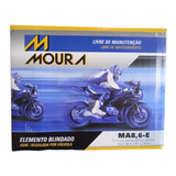 Bateria Moura Ma8,6-e Hornet 2008 2009 2010 2011 2012 2013 4