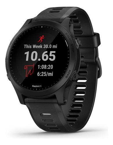 Smartwatch Garmin Forerunner 945 Gps Triathlon Running Music