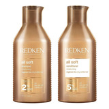 Redken Shampoo Y  Acondicionador All Soft 300 Ml