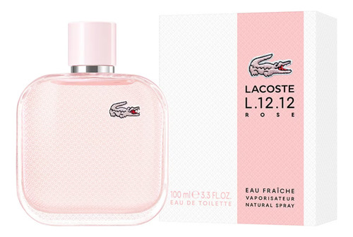 Lacoste Rose Eau Fraiche Edt 100ml Silk Perfumes Original