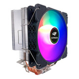 Cpu Fan Cooler Gamer Torre Com Heatpipes Led Rgb Intel E Amd