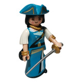 Playmobil Serie 12 Pirata Nena Mujer Piratas Capitana
