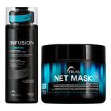 Truss Shampoo Infusion 300ml + Net Mask 550g - Kit