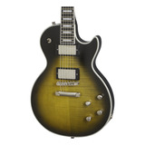 Guitarra EpiPhone Prophecy Les Paul Olive Tiger Aged Gloss