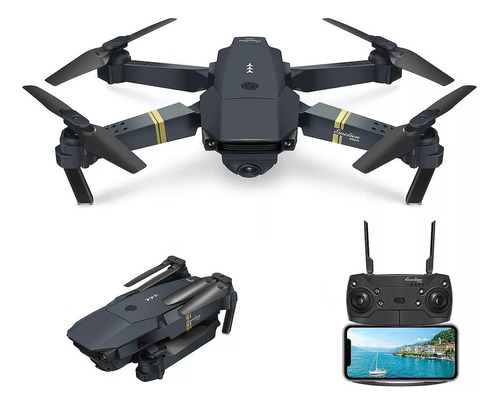 Drone Eachine 998pro Con Cámara Hd Negro 2.4ghz 1 Batería