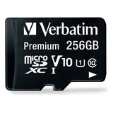 Tarjeta Memoria Micro Sd Xc 256gb Clase 10 Verbatim 70364