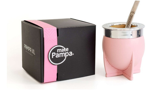 Mate Pampa Xl Imperial Plástico Térmico En Caja C/ Bombilla