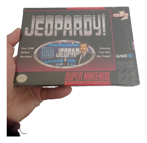 Jeopardy - Super Nintendo - Juego Sellado Snes