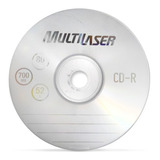 Cd-r Virgem Multilaser 700mb 80 Mim 52x (kit Com 9 Unidades)