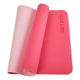 Colchoneta Mat 6mm Tpe Con Bolso Y Strap Pilates Importado