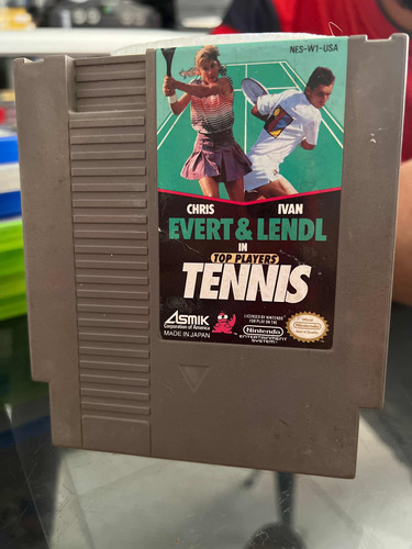 Chris Evert Y Ivan Lendl Tennis Para Nes