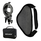 Neewer Softbox Con Soporte De Flash Speedlite Tipo S