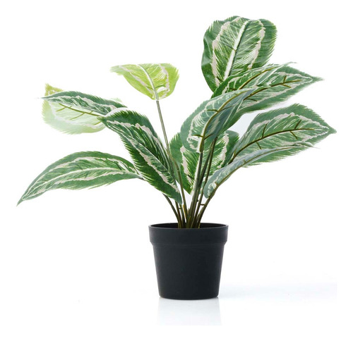 Planta Artificial Interior Decoracion Ludisia 48cm