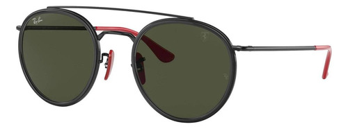 Óculos De Sol Ray-ban Round Scuderia Ferrari Collection 